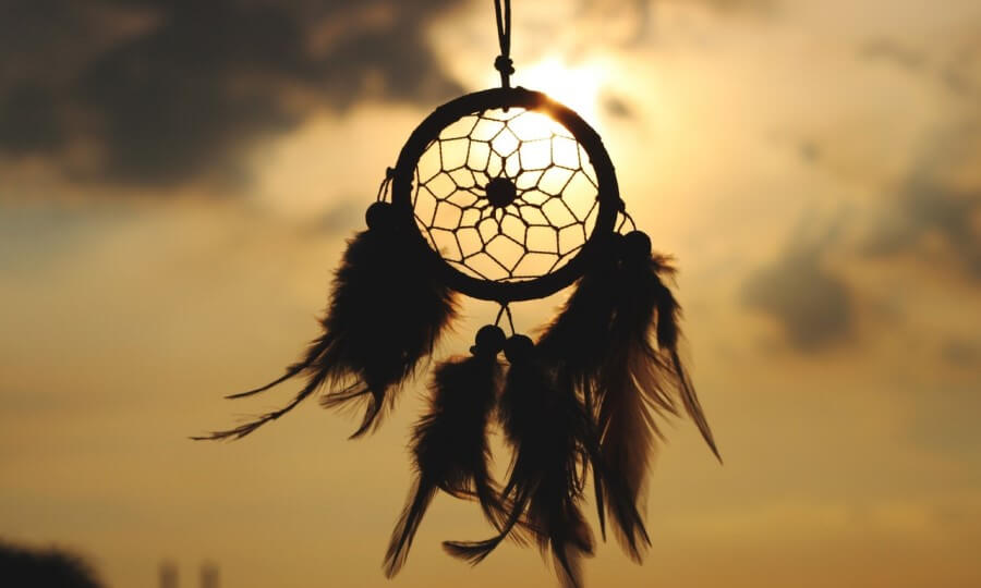 Dream catchers were used in Native America for better sleeping